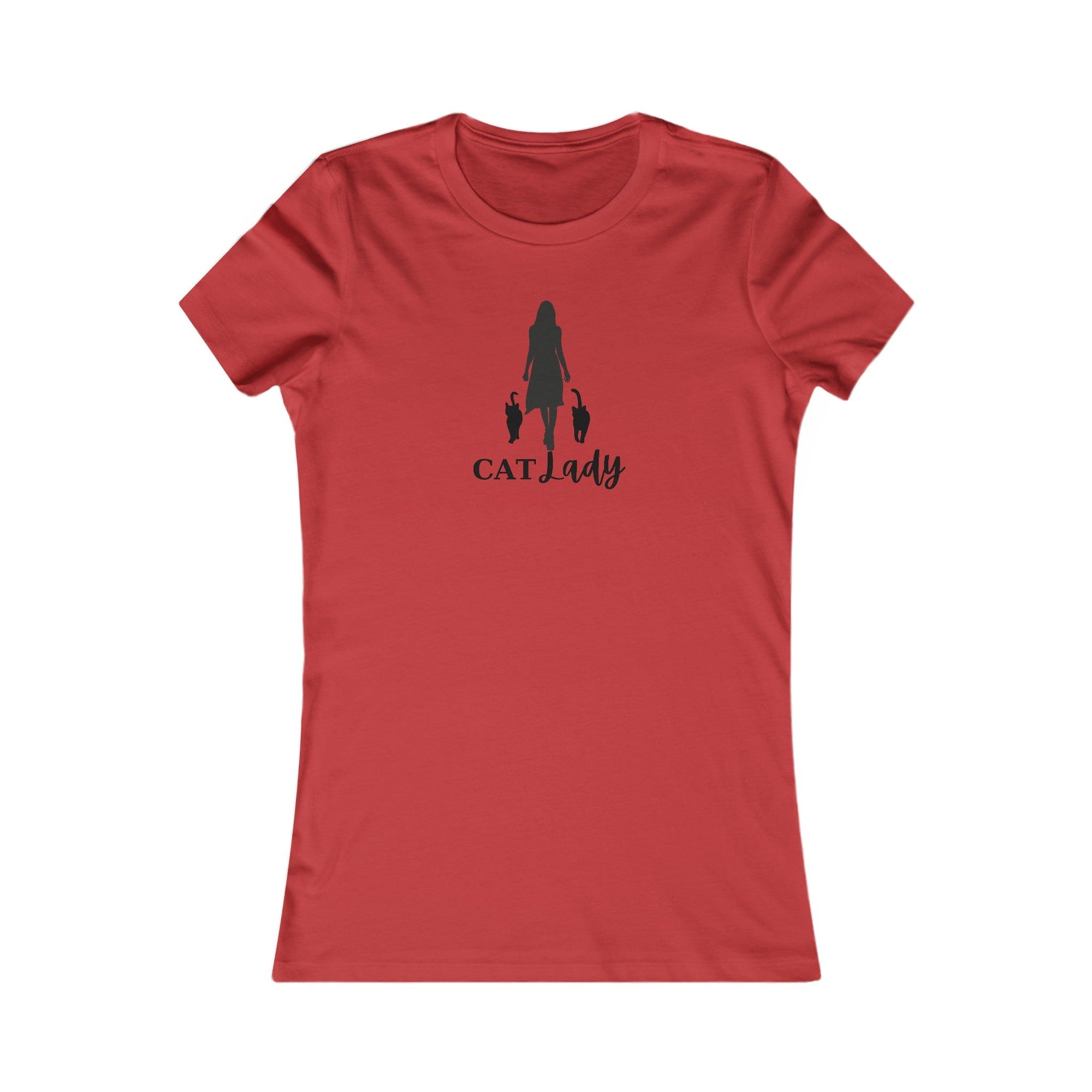Two Cat Lady Women's Favorite Tee - T - Shirt - Epileptic Al’s Shop