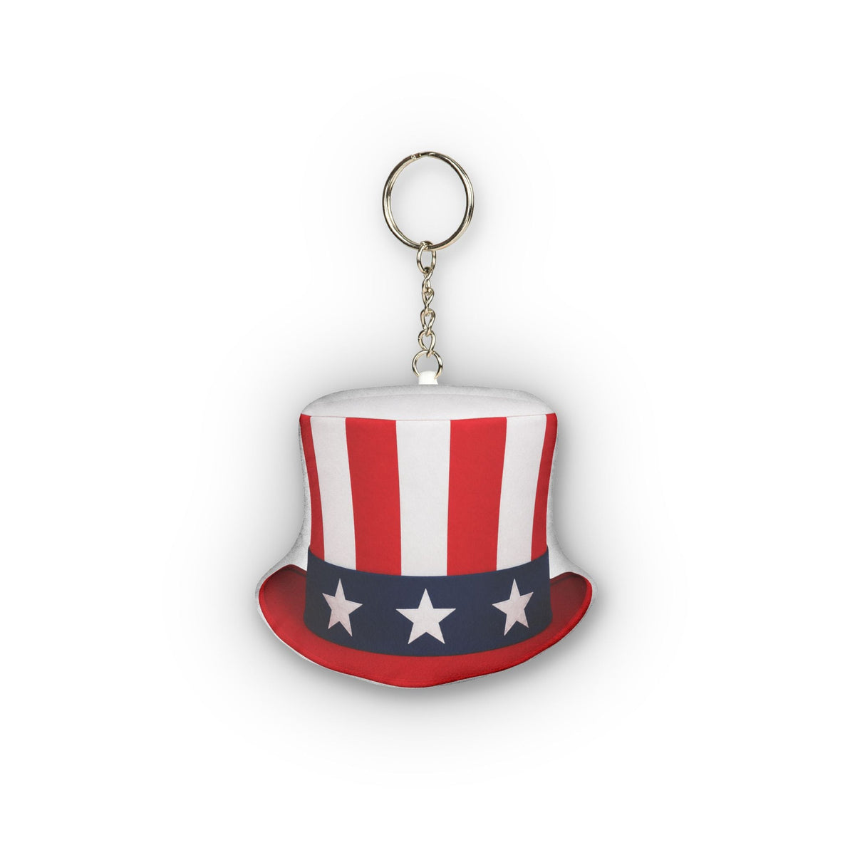 Uncle Sam Hat Plush Keychain | Pocket-Sized Americana Charm - Jewelry, Keychains - EpiAl's Shop
