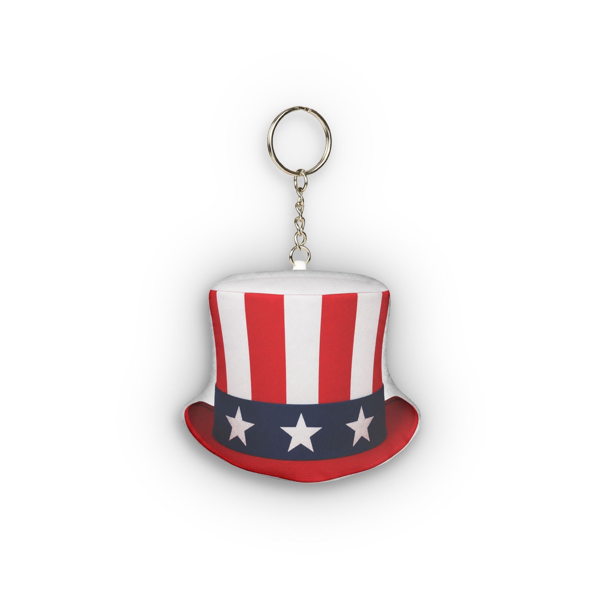 Uncle Sam Hat Plush Keychain | Pocket-Sized Americana Charm - Jewelry, Keychains - EpiAl's Shop