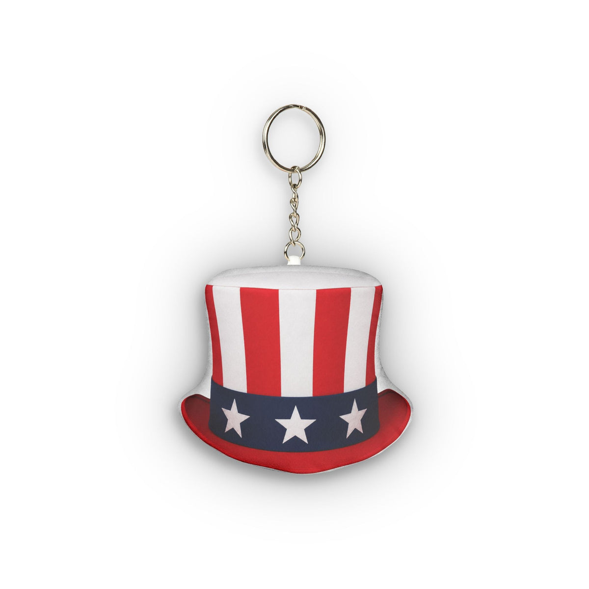 Uncle Sam Hat Plush Keychain | Pocket-Sized Americana Charm - Jewelry, Keychains - EpiAl's Shop