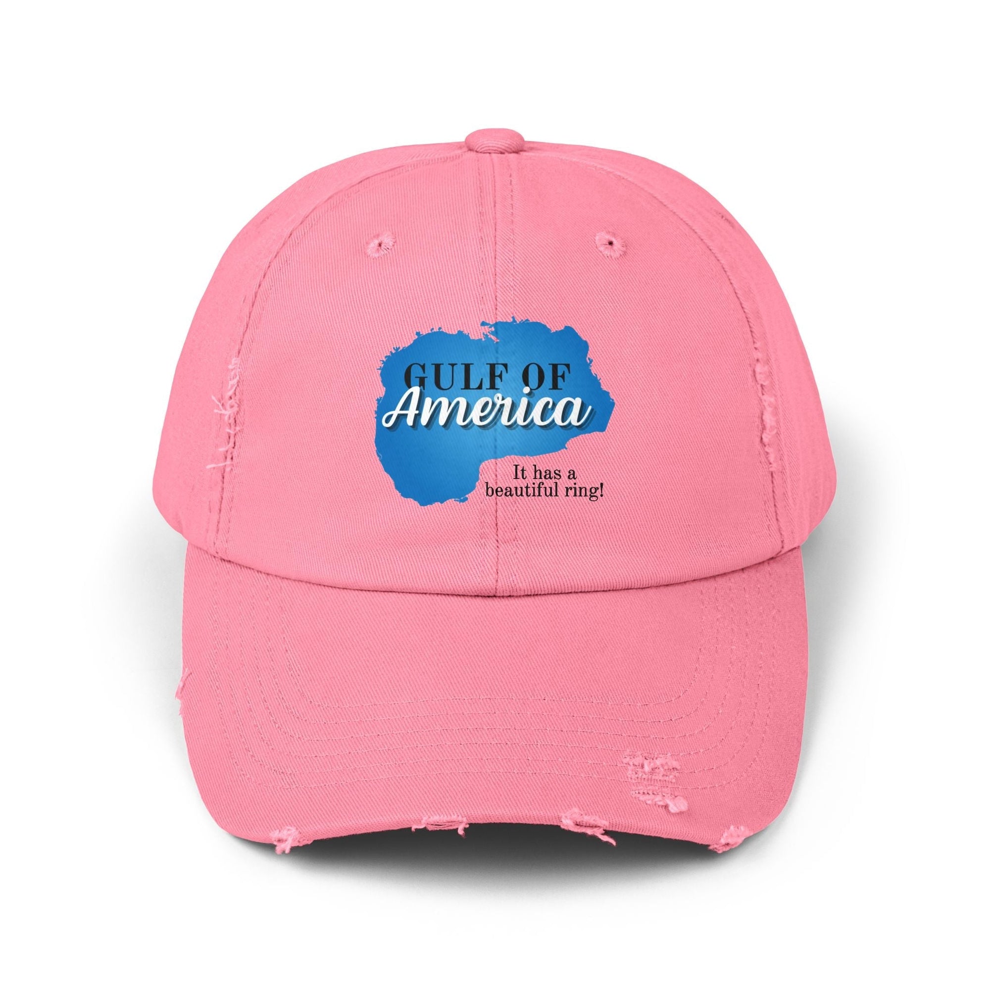 Unisex Distressed Cap - American Gulf: A Beautiful Ring - Hats, Baseball & Trucker - EpiAl's Shop
