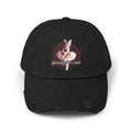 Unisex Distressed Cap - 'Graceful as a Cat' Fun Cat Lover Hat - Hats, Baseball & Trucker - EpiAl's Shop