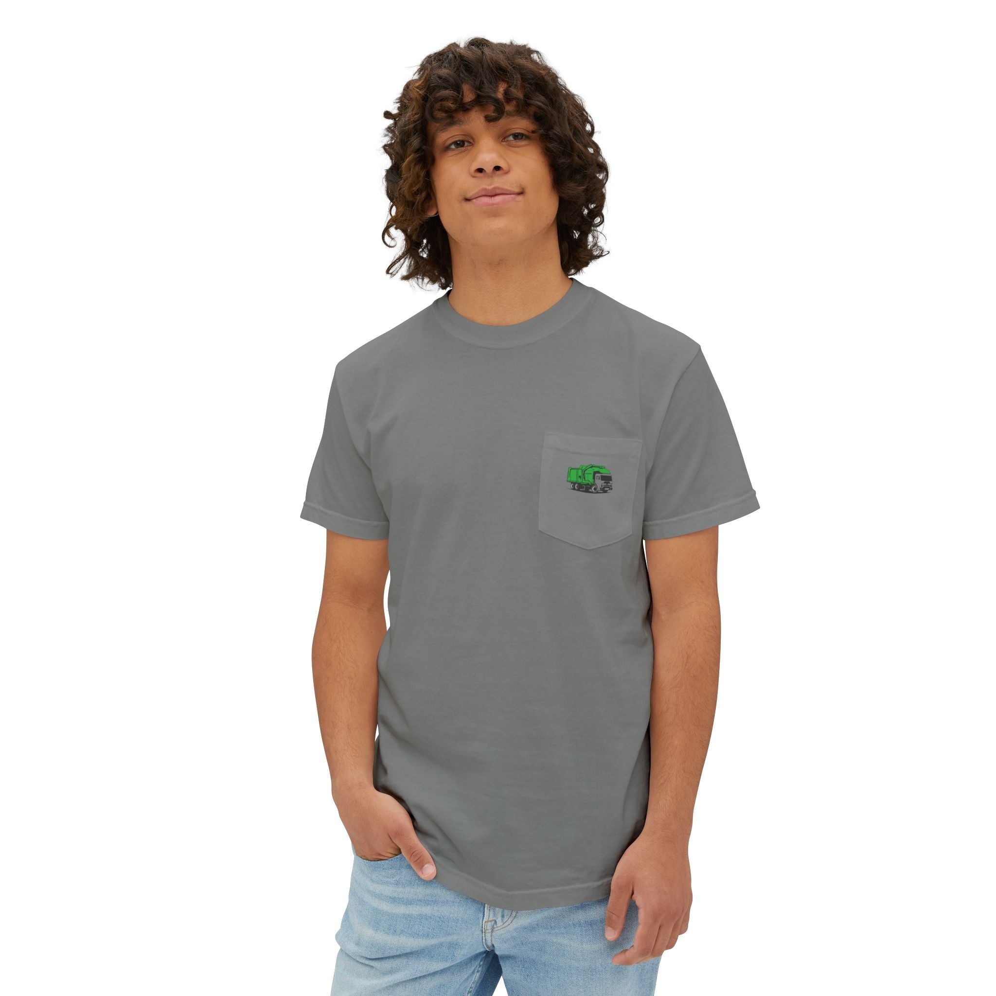 Unisex Garment - Dyed Pocket T-Shirt - Clothing, T-shirts - EpiAl's Shop