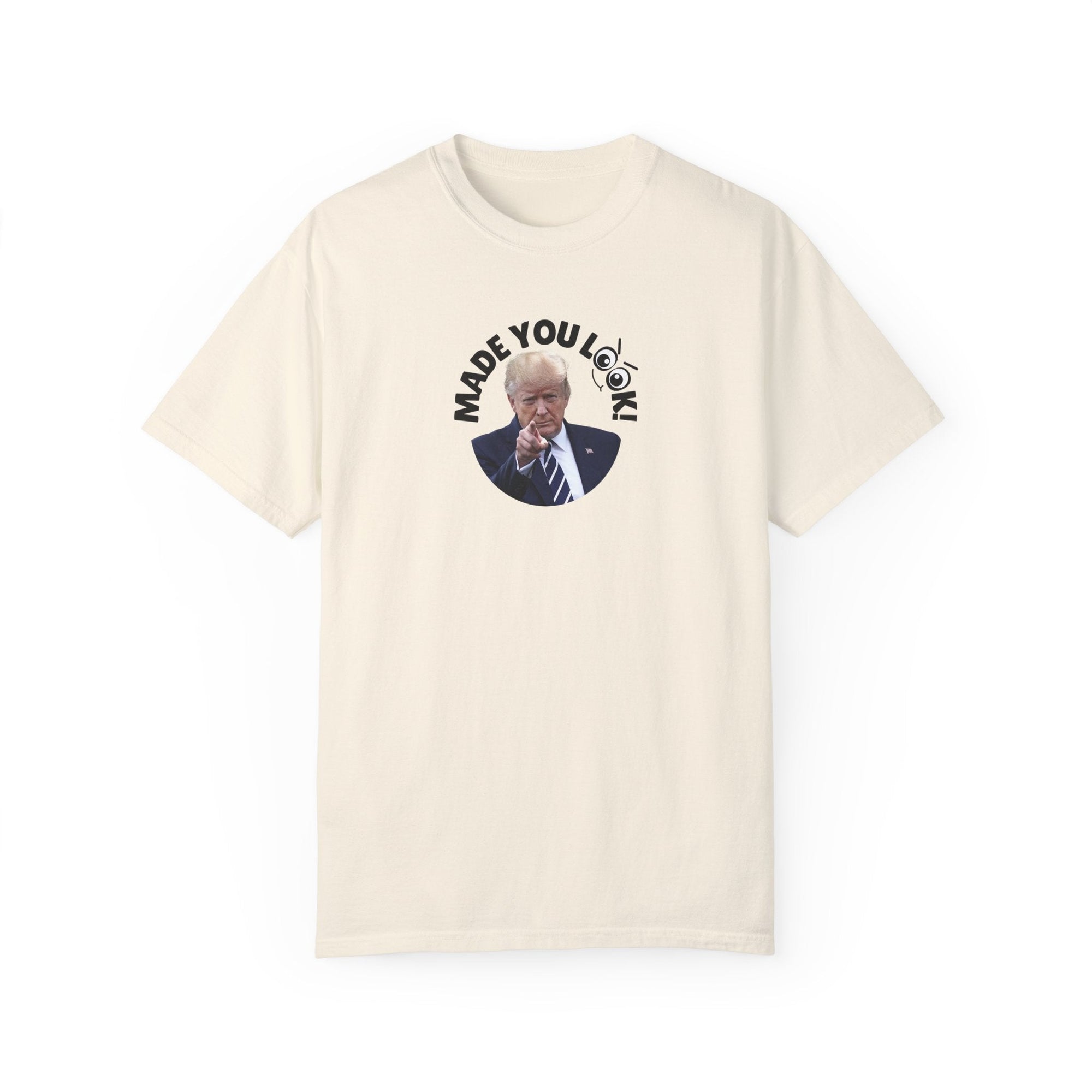 Unisex Garment - Dyed T-Shirt with 'Made You Look!' Design - Clothing, T-shirts - EpiAl's Shop