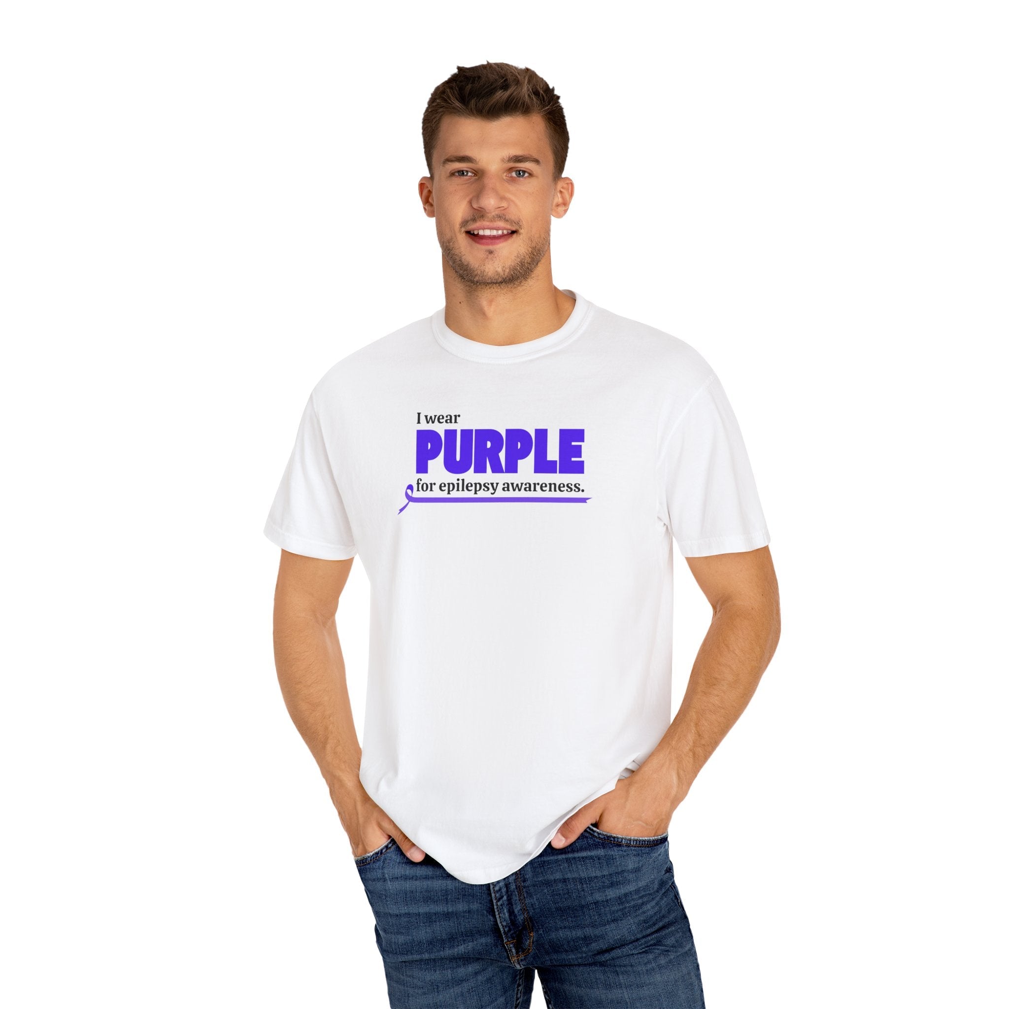 Unisex I Wear Purple Awareness T-Shirt - Clothing, T-shirts - EpiAl's Shop