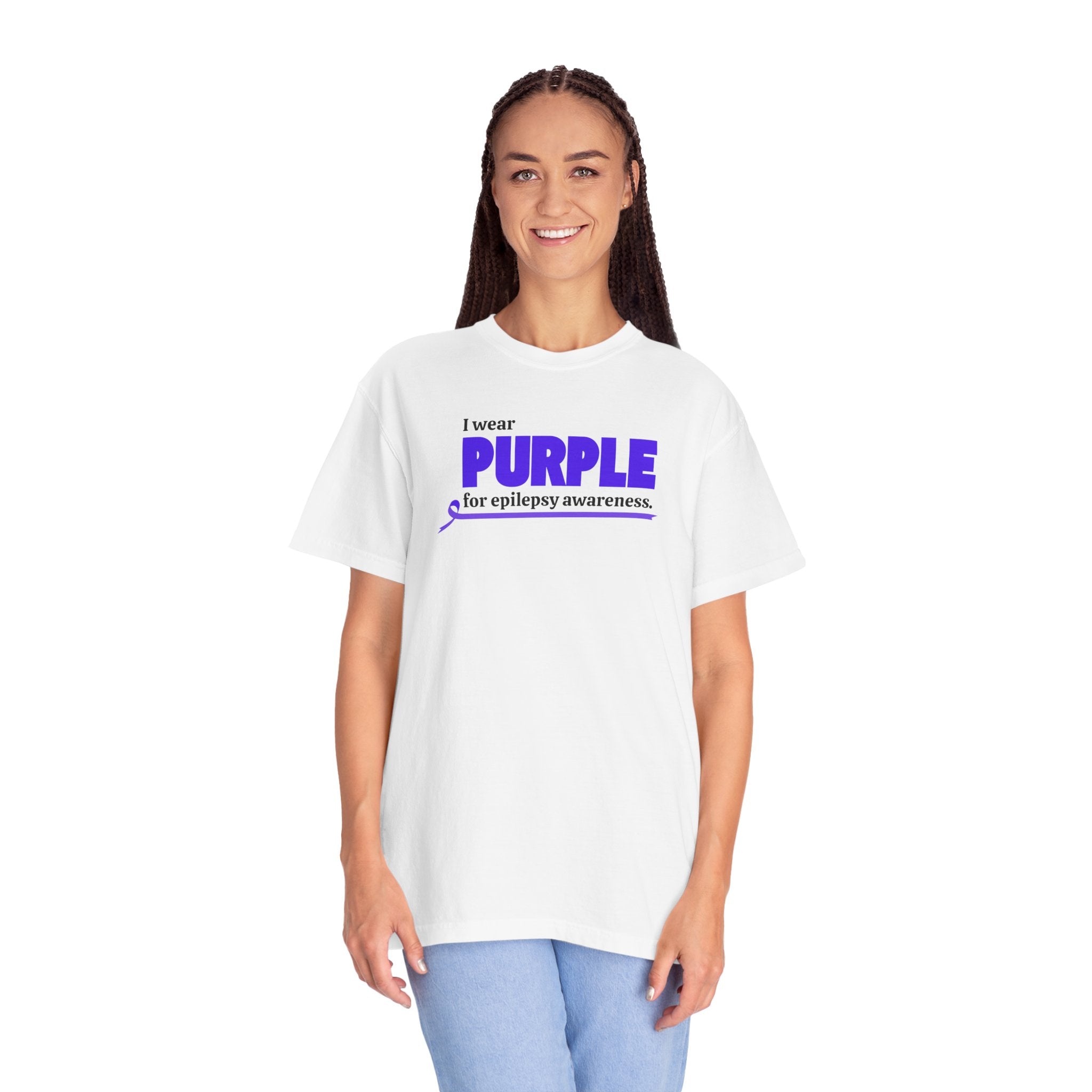 Unisex I Wear Purple Awareness T-Shirt - Clothing, T-shirts - EpiAl's Shop