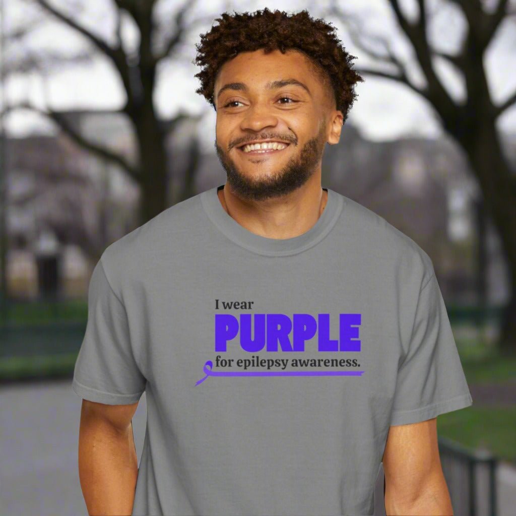 Unisex I Wear Purple Awareness T-Shirt - Clothing, T-shirts - EpiAl's Shop
