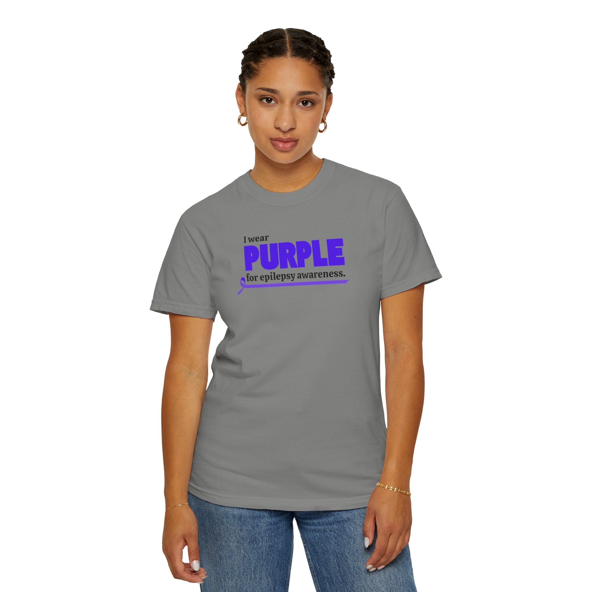 Unisex I Wear Purple Awareness T-Shirt - Clothing, T-shirts - EpiAl's Shop