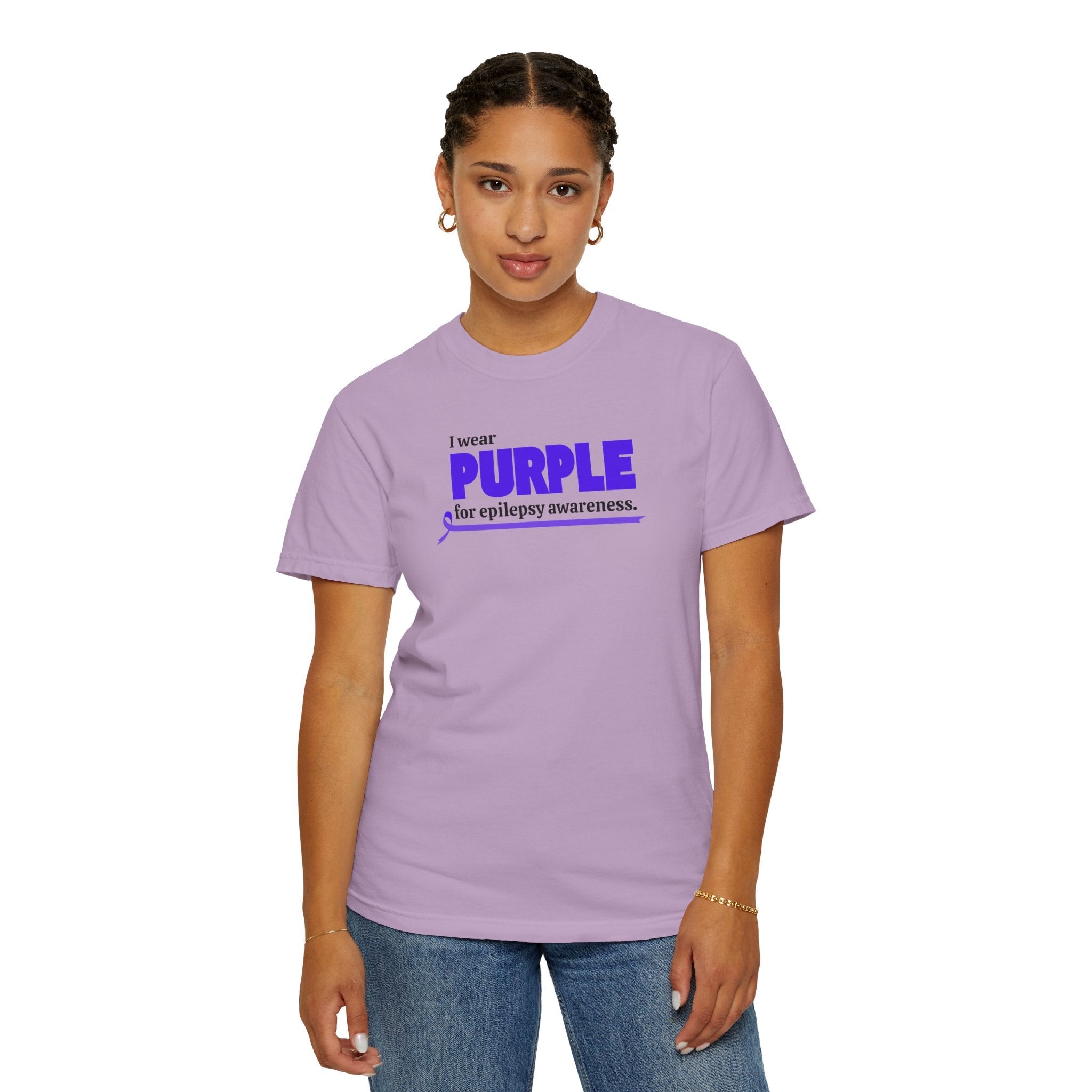 Unisex I Wear Purple Awareness T-Shirt - Clothing, T-shirts - EpiAl's Shop