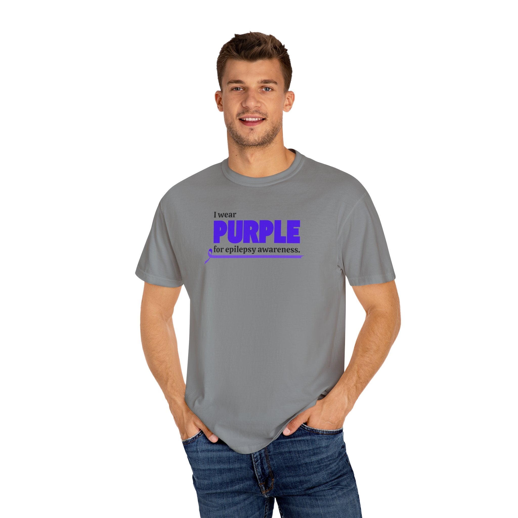 Unisex I Wear Purple Awareness T-Shirt - Clothing, T-shirts - EpiAl's Shop