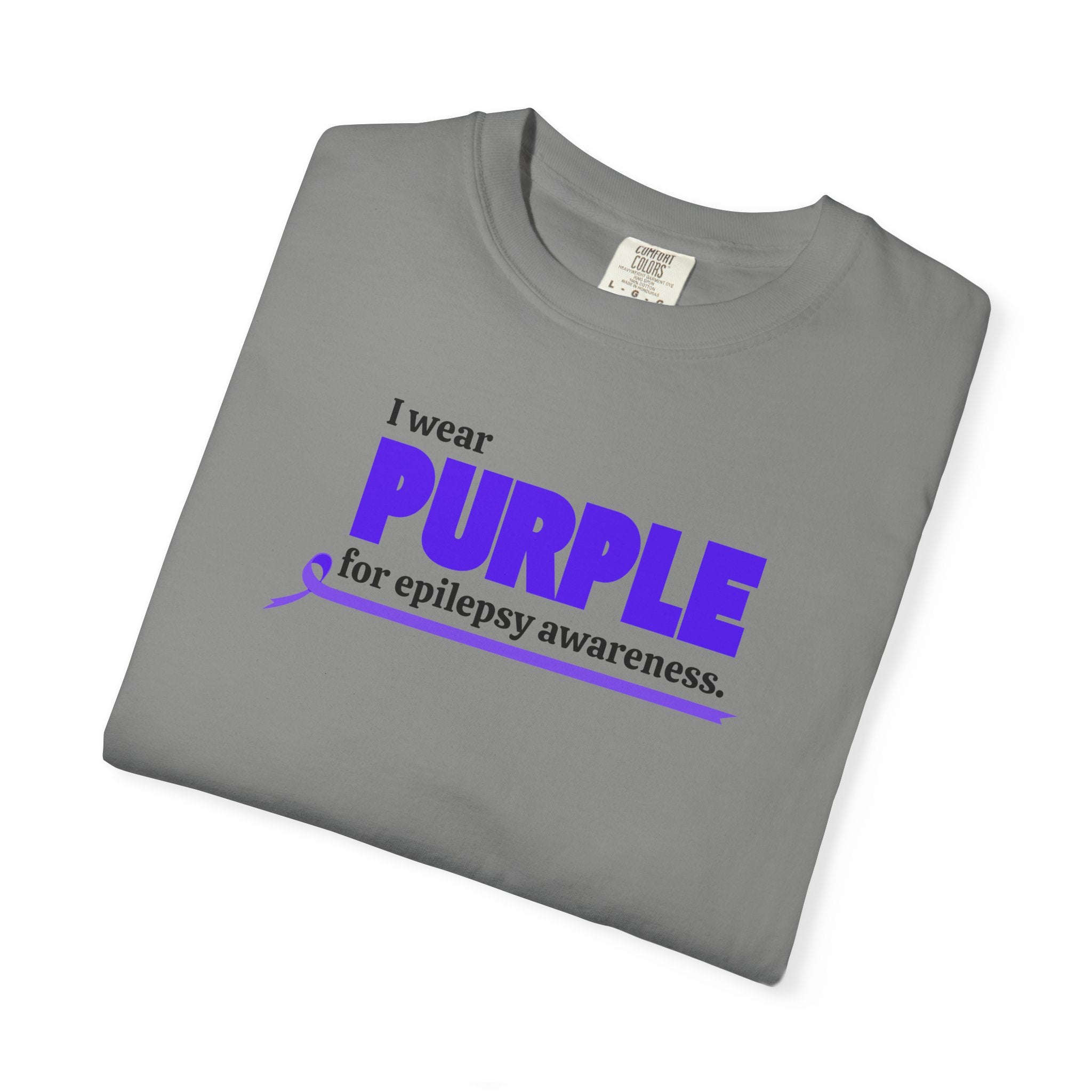 Unisex I Wear Purple Awareness T-Shirt - Clothing, T-shirts - EpiAl's Shop