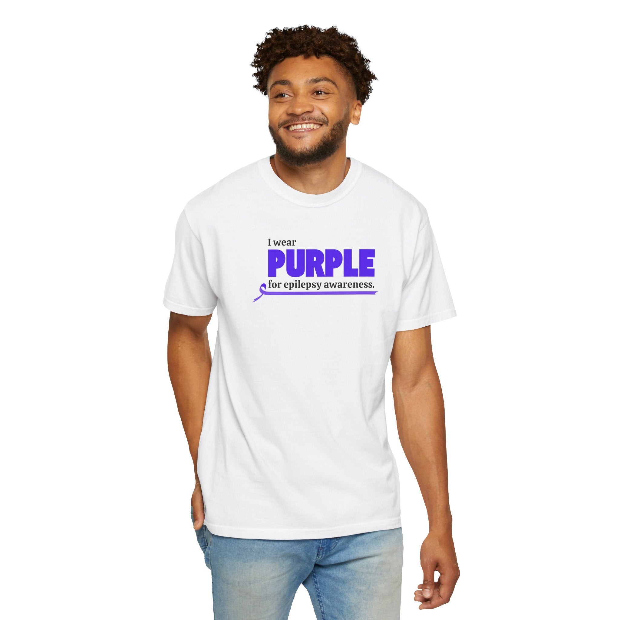 Unisex I Wear Purple Awareness T-Shirt - Clothing, T-shirts - EpiAl's Shop