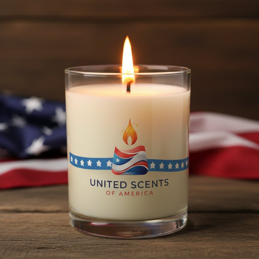 United Scents of America – Political Parody Scented Glass Candle - Decor, Candles, Scented - EpiAl's Shop