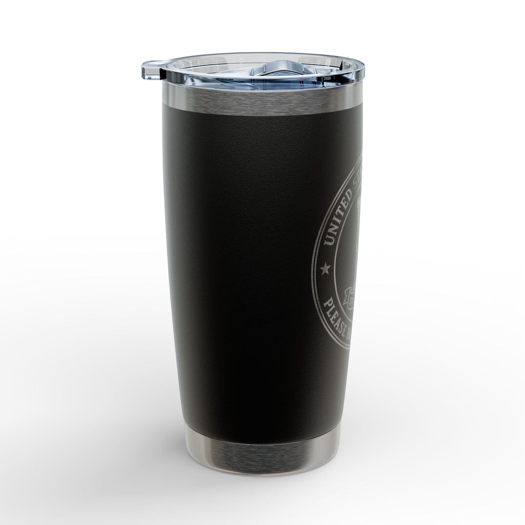 United States Government “Please Hold Indefinitely” Engraved 20oz Tumbler - Drinkware, Tumblers & Travel Mugs - EpiAl's Shop