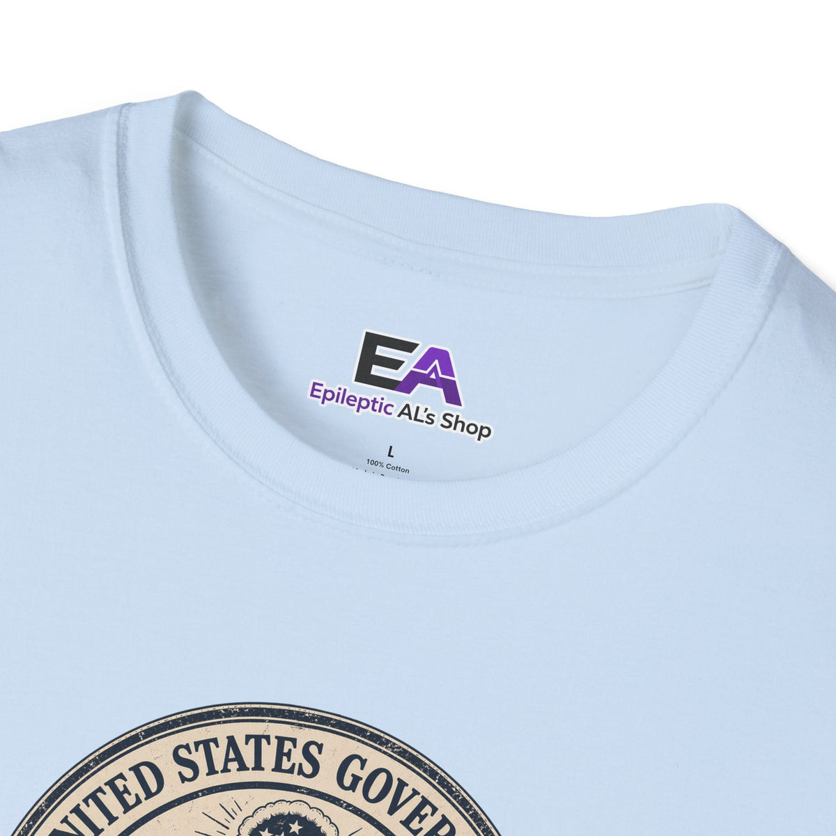United States Government Seal Tee | “Promises Exceed Delivery” Shirt - Clothing, Unisex, T-Shirts - EpiAl's Shop
