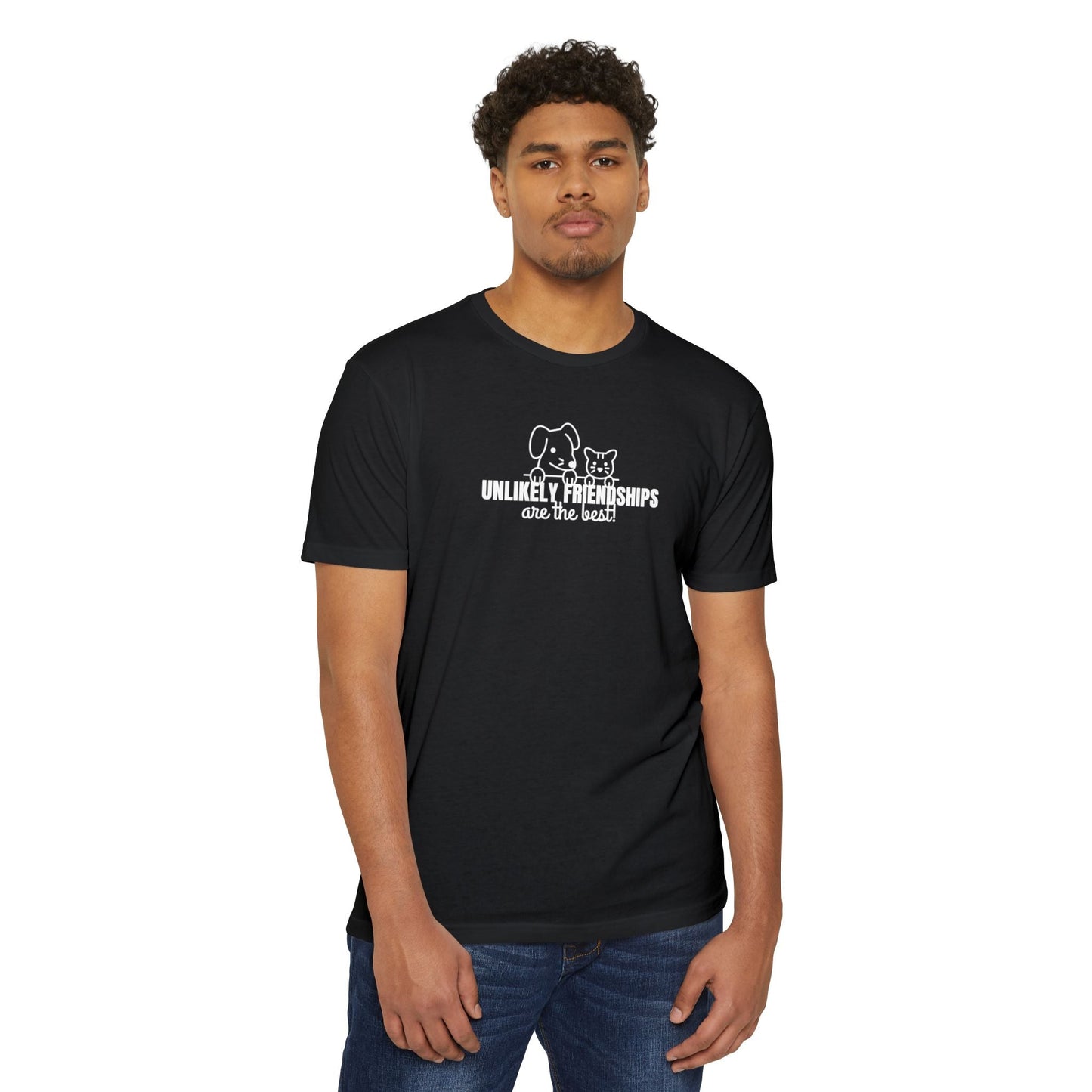 Unlikely Friendships Unisex CVC Jersey T - shirt - T - Shirt - Epileptic Al’s Shop