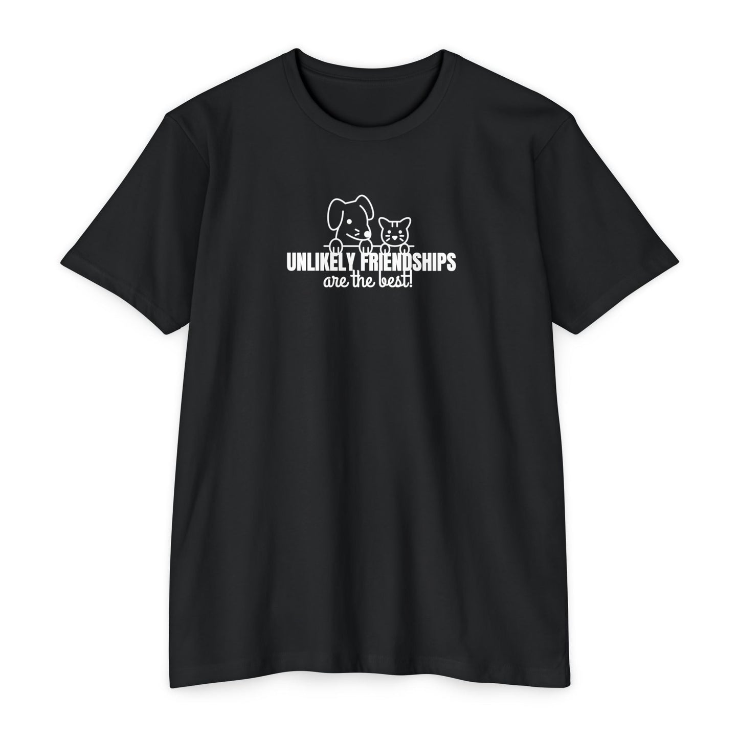 Unlikely Friendships Unisex CVC Jersey T - shirt - T - Shirt - Epileptic Al’s Shop
