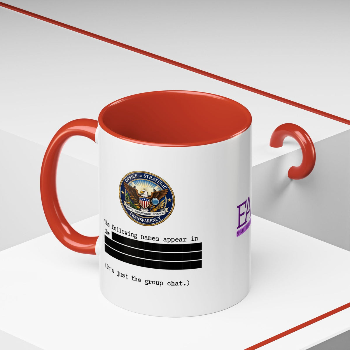 Unsealed Documents Coffee Mug – Redacted Files Political Satire Mug - Drinkware, Coffee Mugs - EpiAl's Shop