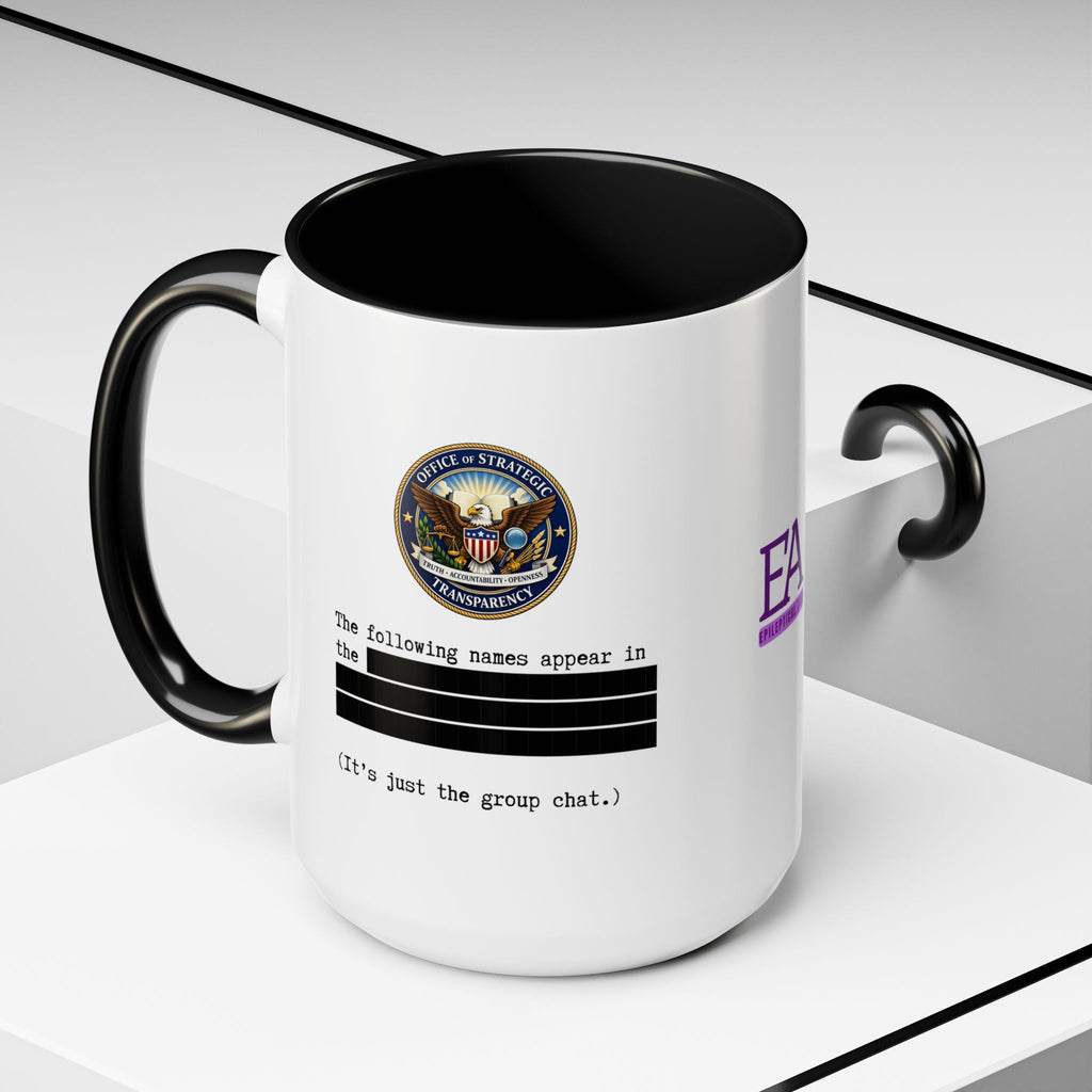 Unsealed Documents Coffee Mug – Redacted Files Political Satire Mug - Drinkware, Coffee Mugs - EpiAl's Shop