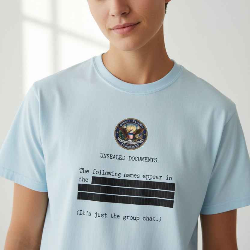 Unsealed Documents Unisex T-Shirt – Redacted Political Satire Tee - Clothing, Women, T-Shirts - EpiAl's Shop