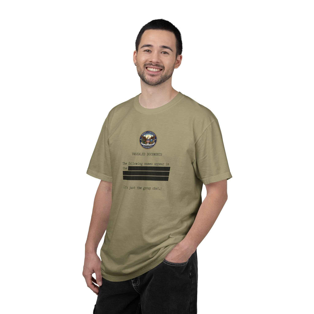 Unsealed Documents Unisex T-Shirt – Redacted Political Satire Tee - Clothing, Women, T-Shirts - EpiAl's Shop
