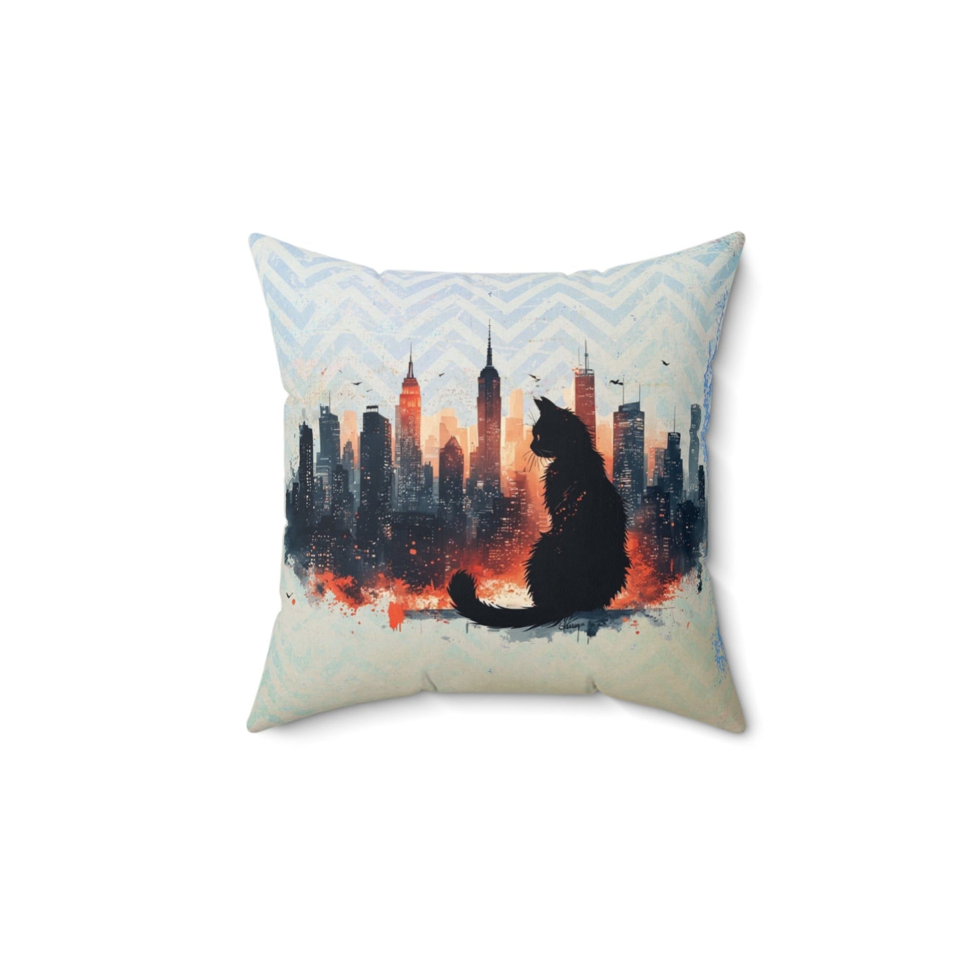 Urban Kitty Decorative Pillow, Home Decor - Decor, Home, Pillows - EpiAl's Shop