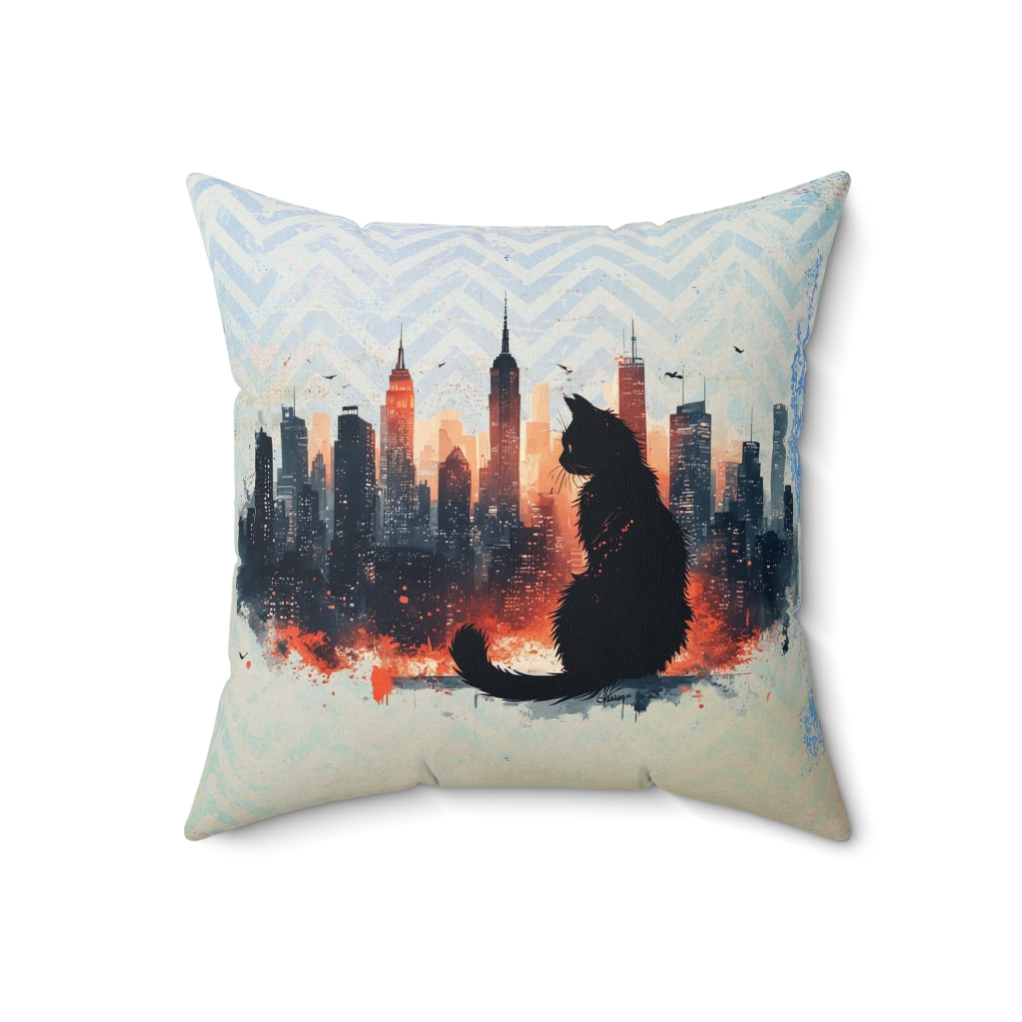 Urban Kitty Decorative Pillow, Home Decor - Decor, Home, Pillows - EpiAl's Shop