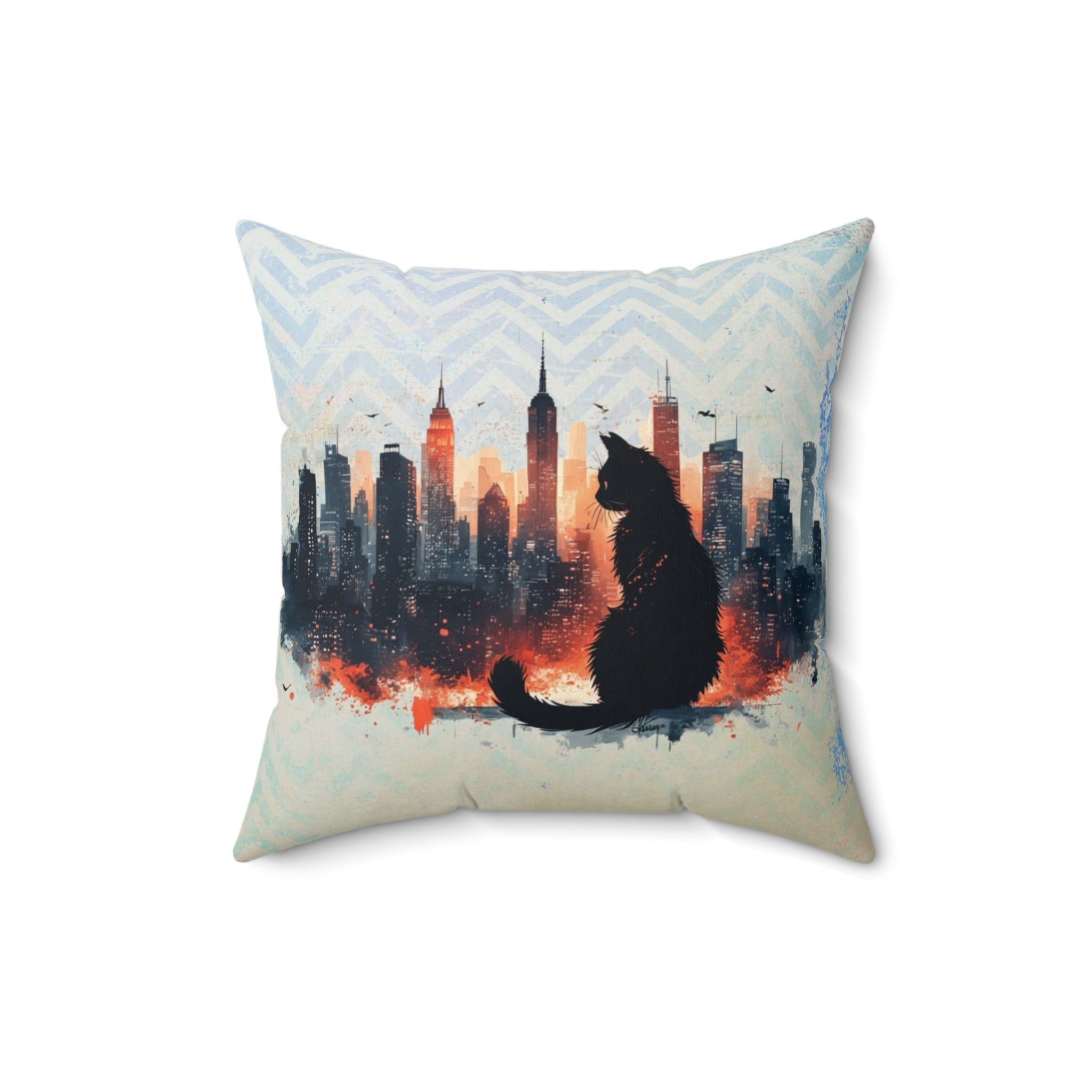 Urban Kitty Decorative Pillow, Home Decor - Decor, Home, Pillows - EpiAl's Shop
