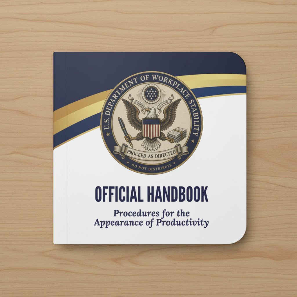 U.S. Department of Workplace Stability Handbook Board Book for Adults - Books, Board - EpiAl's Shop