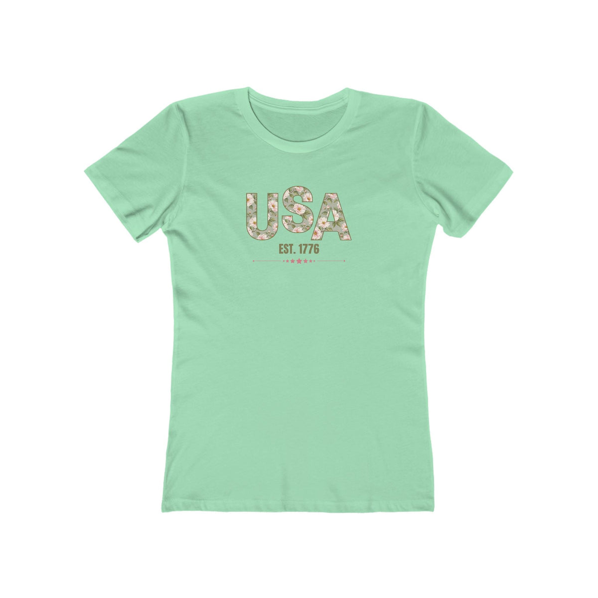 USA Est. 1776 Women's Fitted T-Shirt - Clothing, Women, T-Shirts - EpiAl's Shop