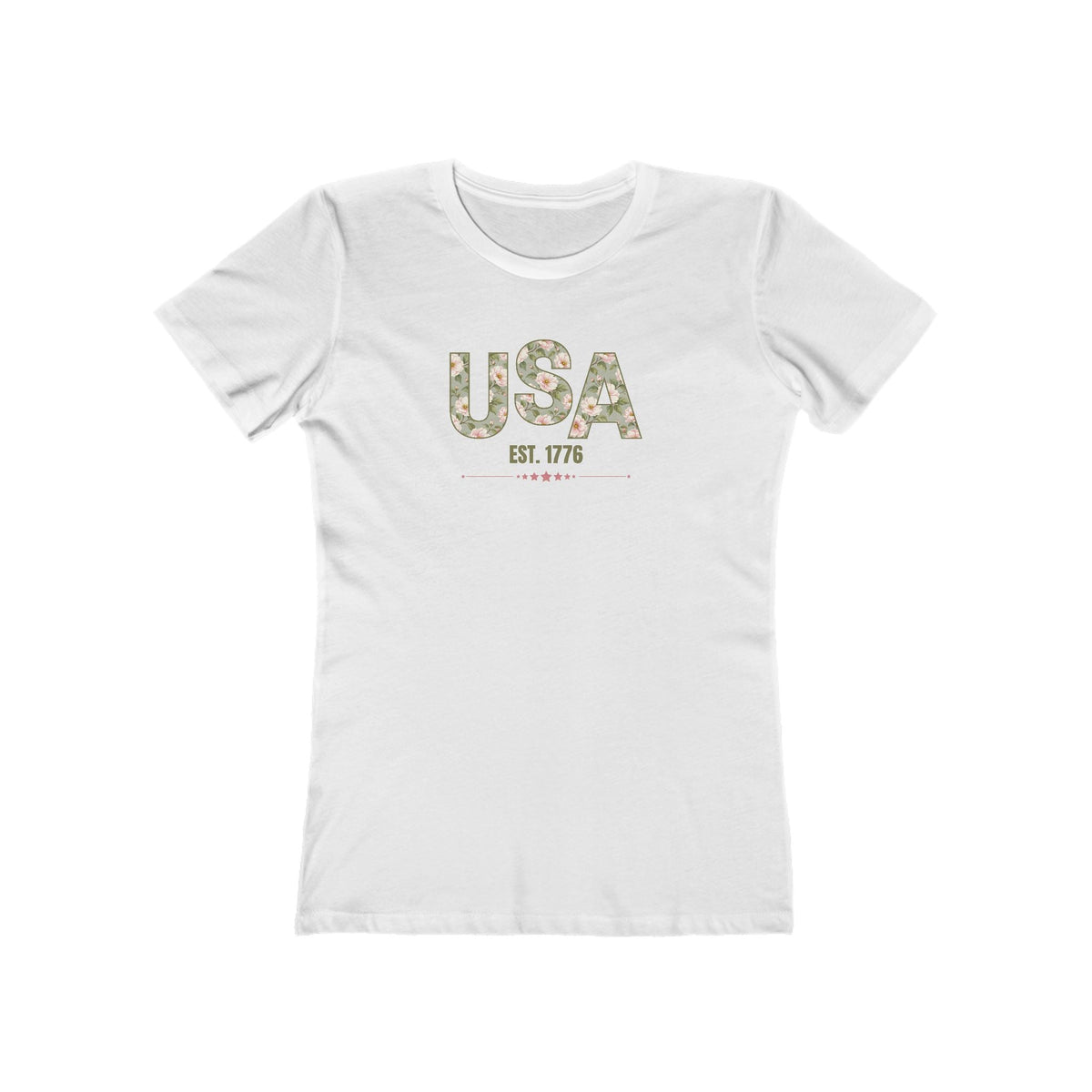 USA Est. 1776 Women's Fitted T-Shirt - Clothing, Women, T-Shirts - EpiAl's Shop