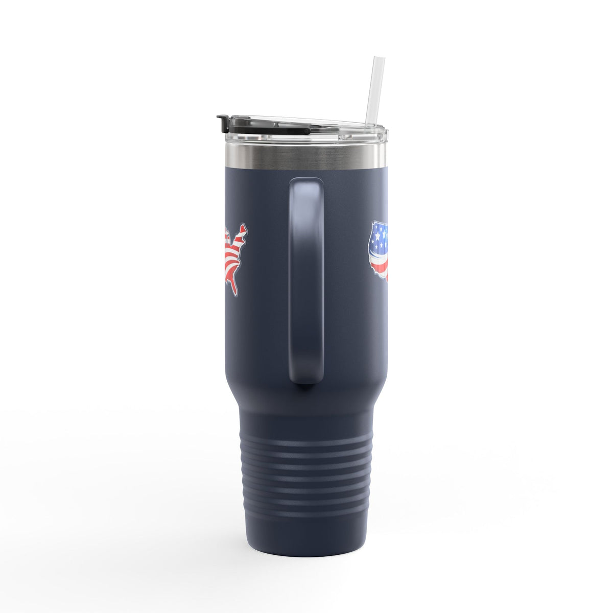 USA Map 40oz Insulated Tumbler with Handle | Patriotic Drinkware - Drinkware, Tumblers & Travel Mugs - EpiAl's Shop