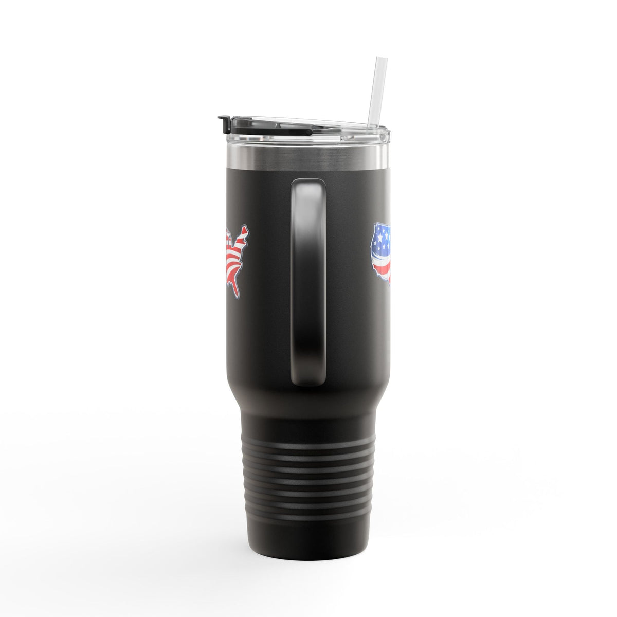 USA Map 40oz Insulated Tumbler with Handle | Patriotic Drinkware - Drinkware, Tumblers & Travel Mugs - EpiAl's Shop