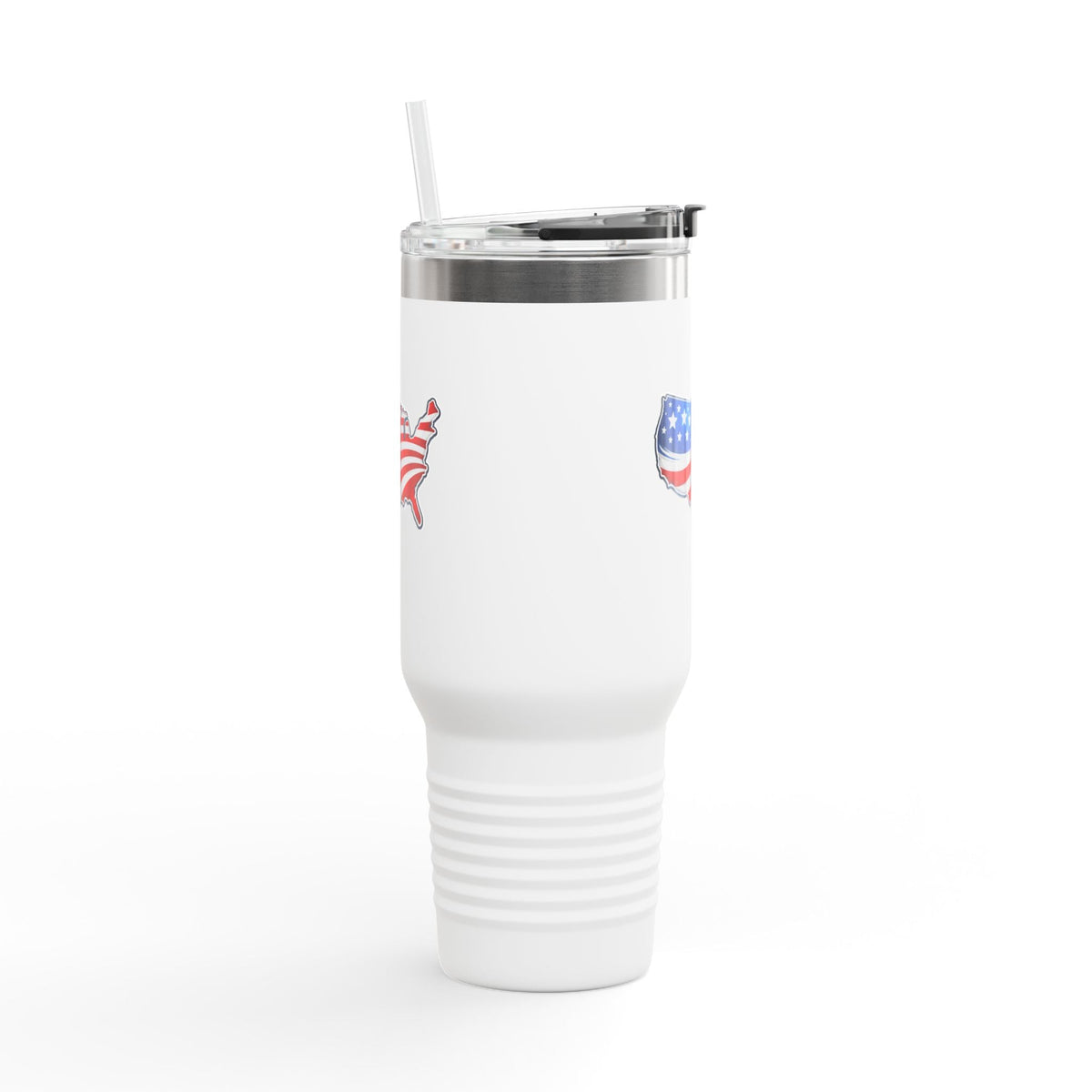 USA Map 40oz Insulated Tumbler with Handle | Patriotic Drinkware - Drinkware, Tumblers & Travel Mugs - EpiAl's Shop