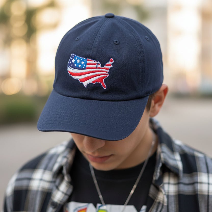 USA Map Embroidered Hat – Patriotic Political Parody Cap - Hats, Baseball & Trucker - EpiAl's Shop
