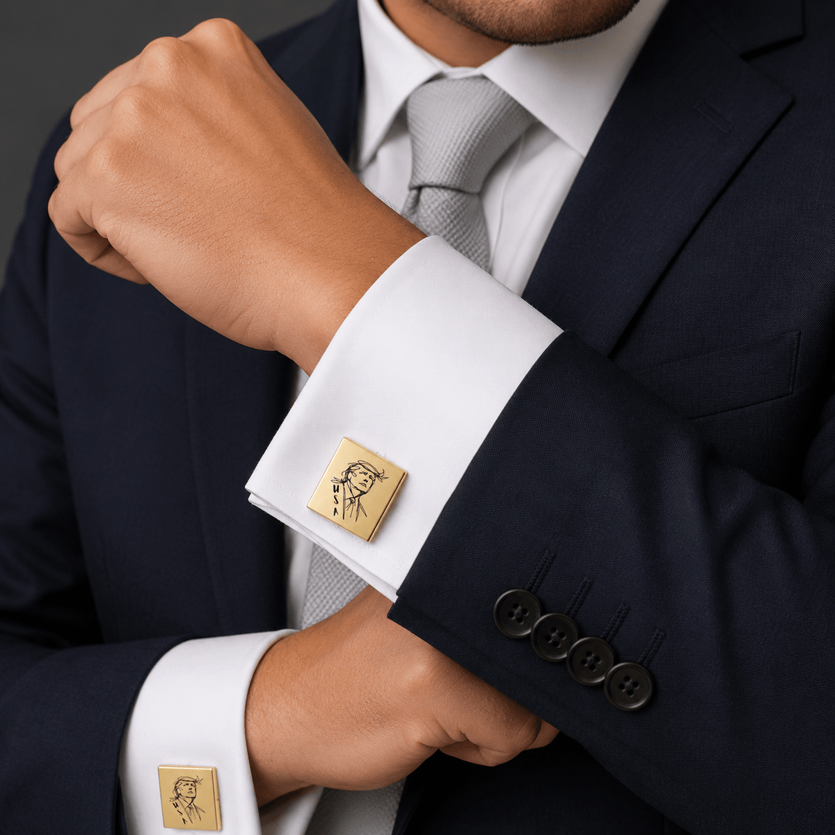 USA Sketch Cufflinks - Jewelry, Cufflinks - EpiAl's Shop