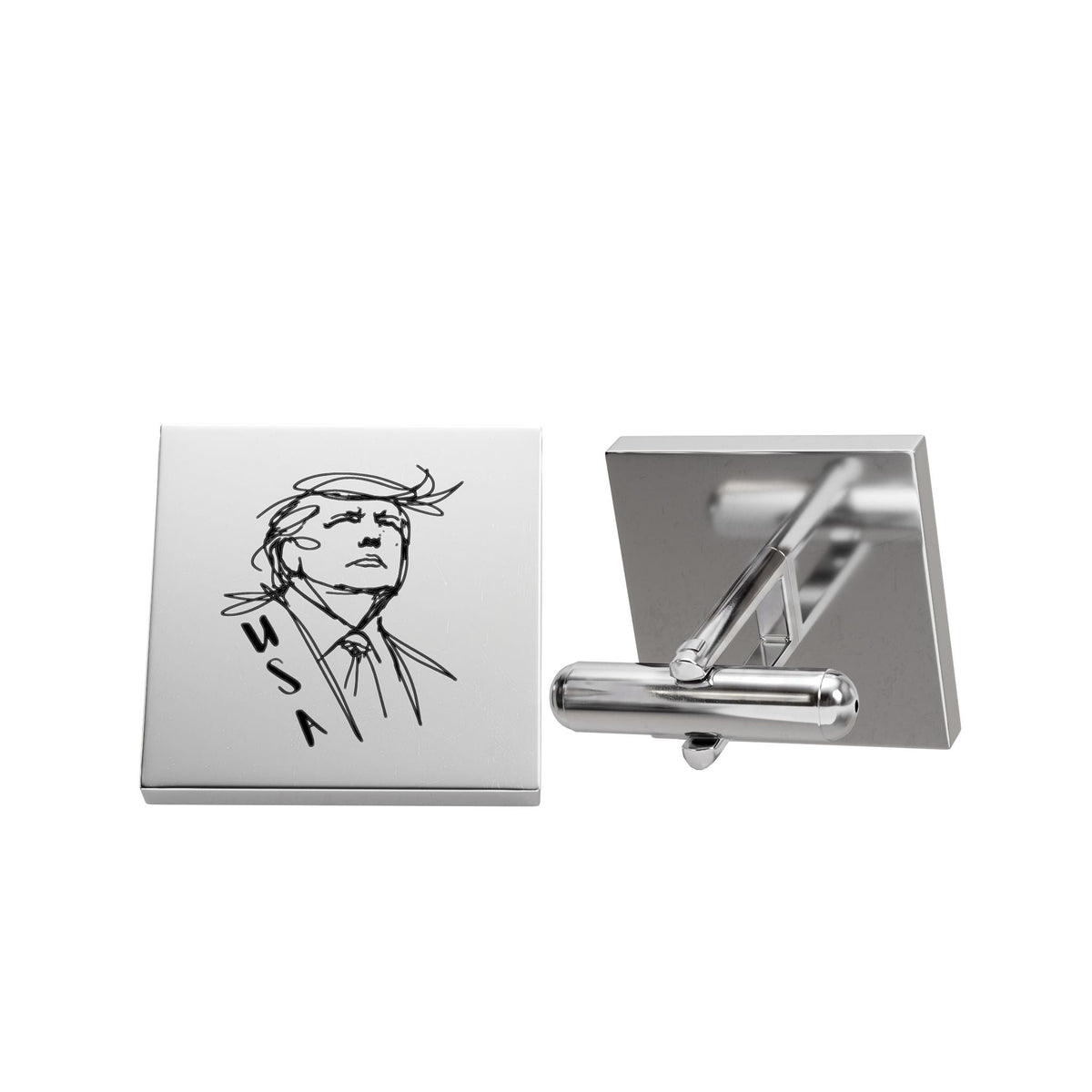 USA Sketch Cufflinks - Jewelry, Cufflinks - EpiAl's Shop