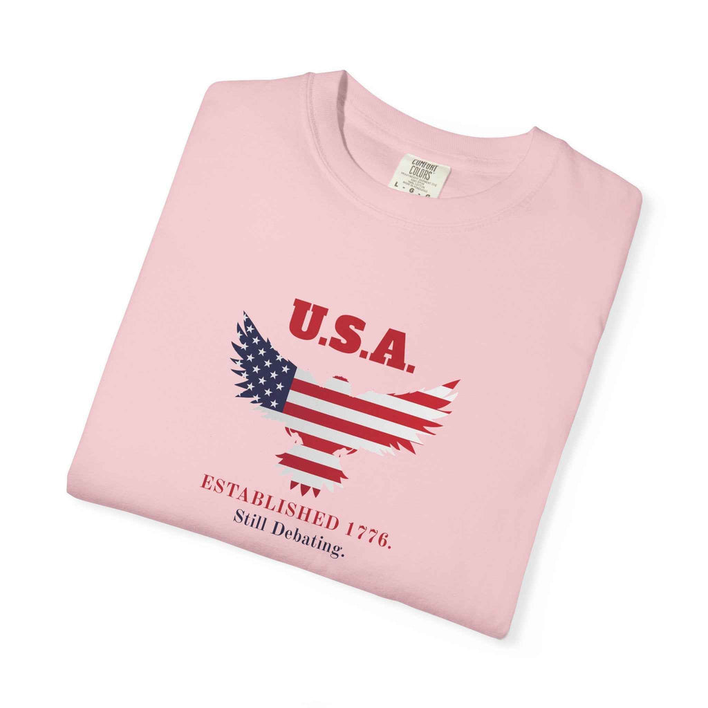 U.S.A. Still Debating Tee – Patriotic Humor Heavyweight Shirt - Clothing, Unisex, T-Shirts - EpiAl's Shop