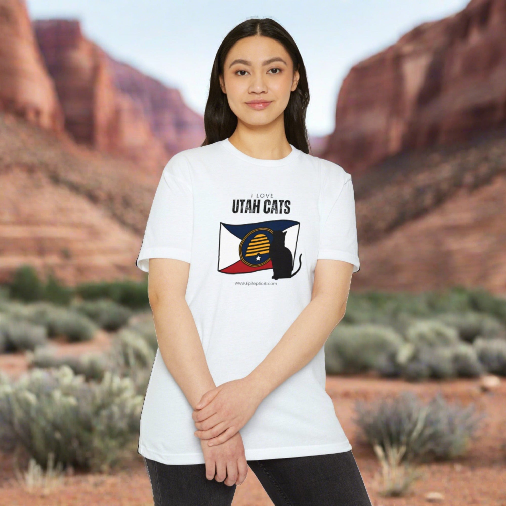 Utah Cats Unisex CVC Jersey T - shirt - T - Shirt - Epileptic Al’s Shop
