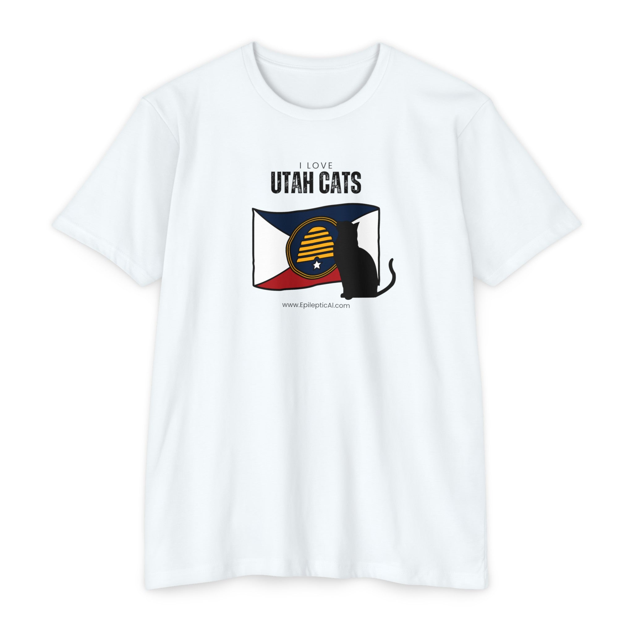 Utah Cats Unisex CVC Jersey T - shirt - T - Shirt - Epileptic Al’s Shop
