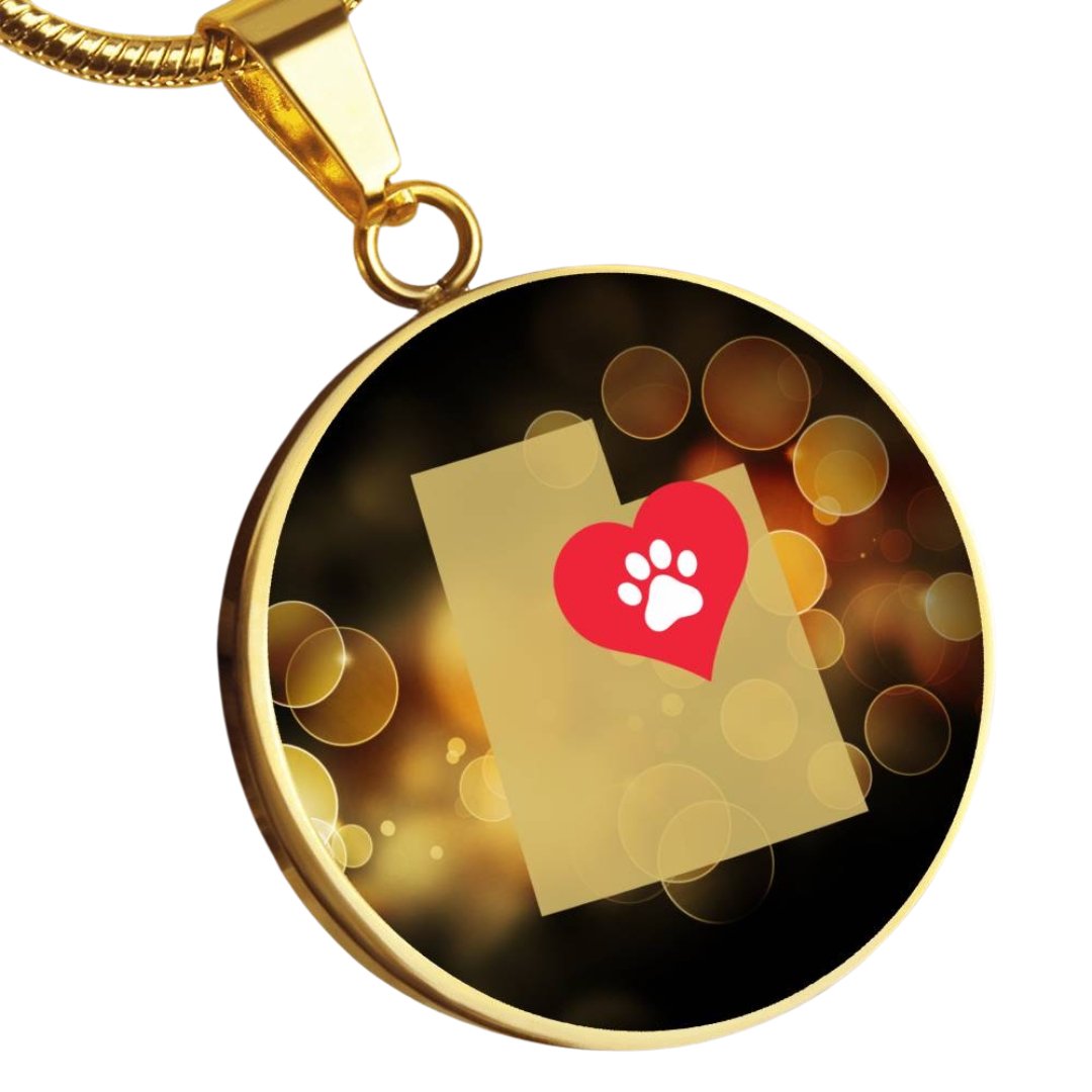 Utah luvs Cats Necklace - Jewelry - Epileptic Al’s Shop
