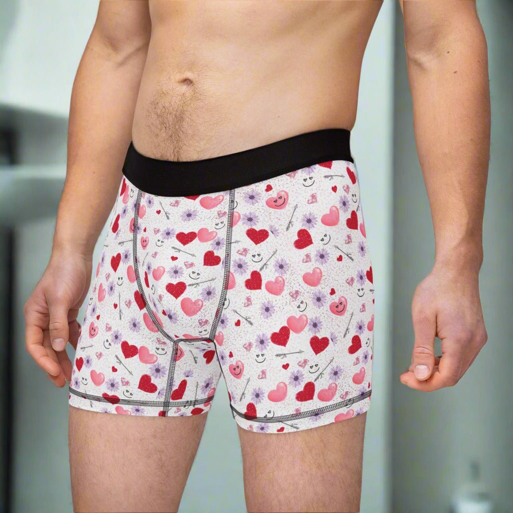 Valentine's Day Men's Boxers - Clothing, Underwear - EpiAl's Shop