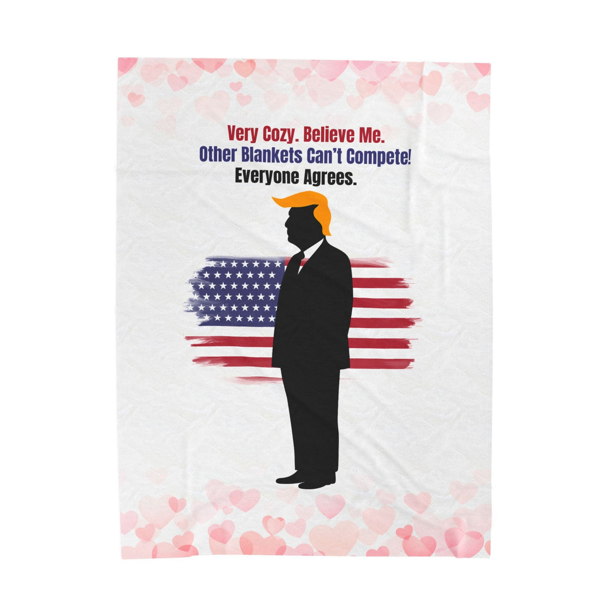 Very Cozy. Believe Me. Political Parody Blanket - Decor, Blankets, Throw - EpiAl's Shop