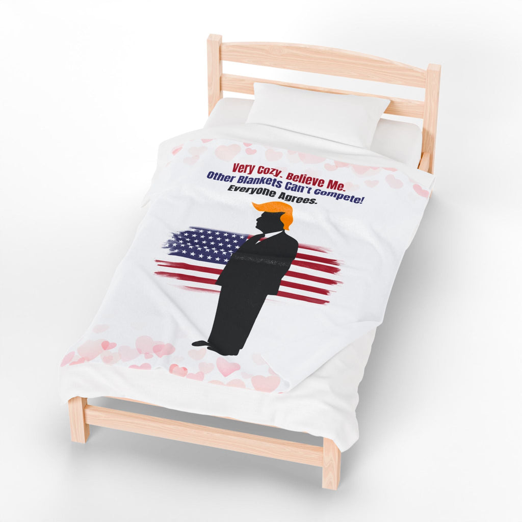 Very Cozy. Believe Me. Political Parody Blanket - Decor, Blankets, Throw - EpiAl's Shop