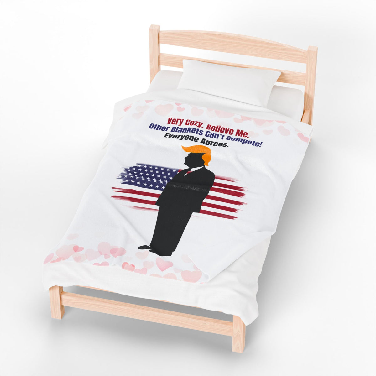 Very Cozy. Believe Me. Political Parody Blanket - Decor, Blankets, Throw - EpiAl's Shop