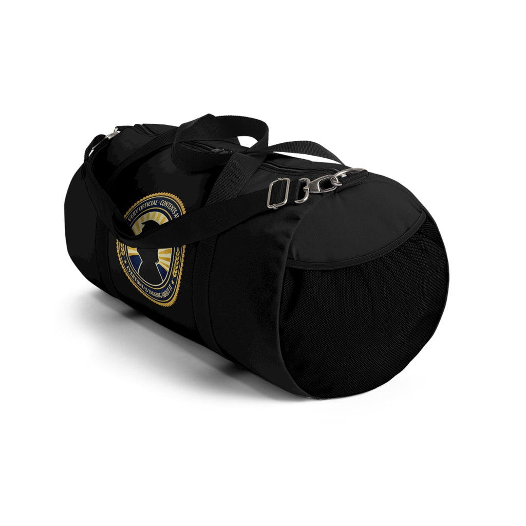 Very Official Contents Approved Duffel Bag | Political Parody Travel Bag - Bags, Duffel - EpiAl's Shop