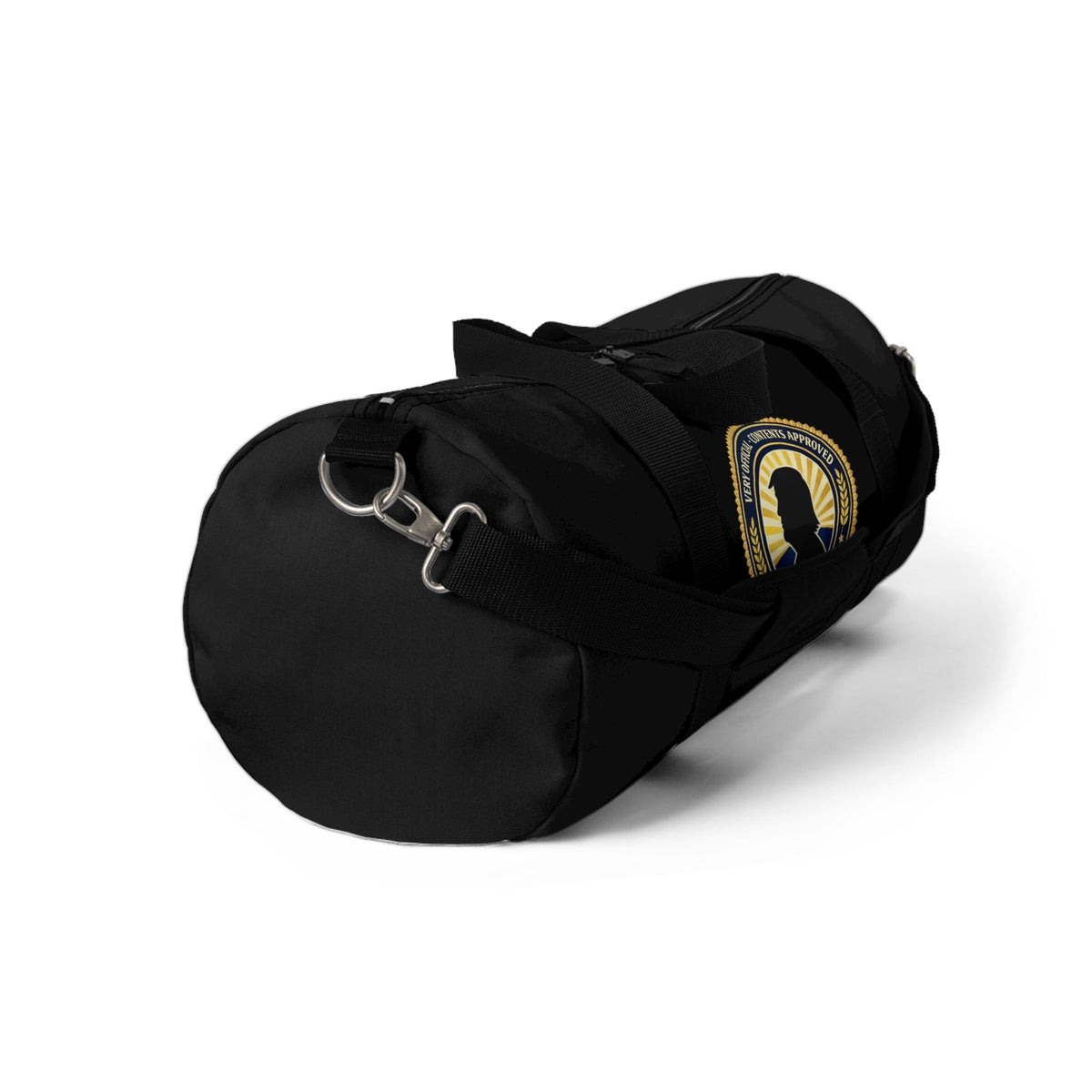Very Official Contents Approved Duffel Bag | Political Parody Travel Bag - Bags, Duffel - EpiAl's Shop