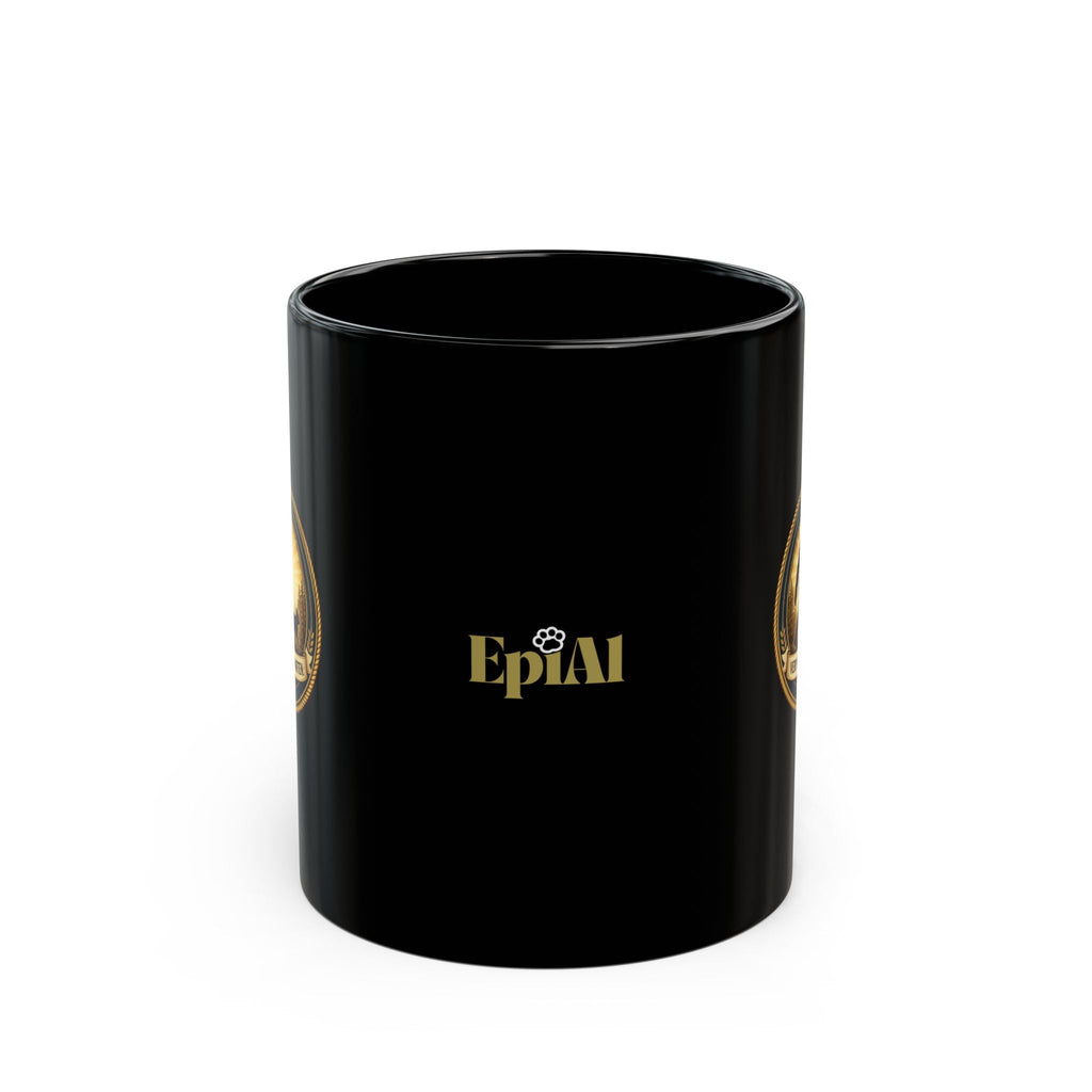Very Rare. Seen Often. Black Ceramic Coffee Mug - Drinkware, Coffee Mugs - EpiAl's Shop