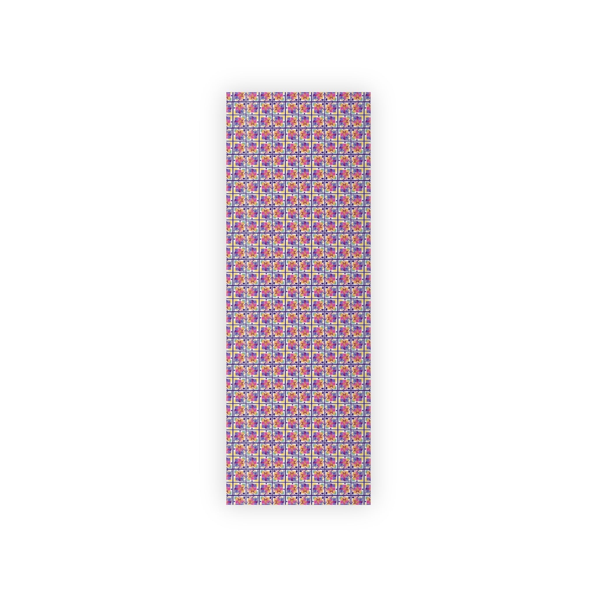 Vibrant Meow Meow Meow Gift Wrapping Paper Roll - Paper Products, Gift Wrapping Paper - EpiAl's Shop
