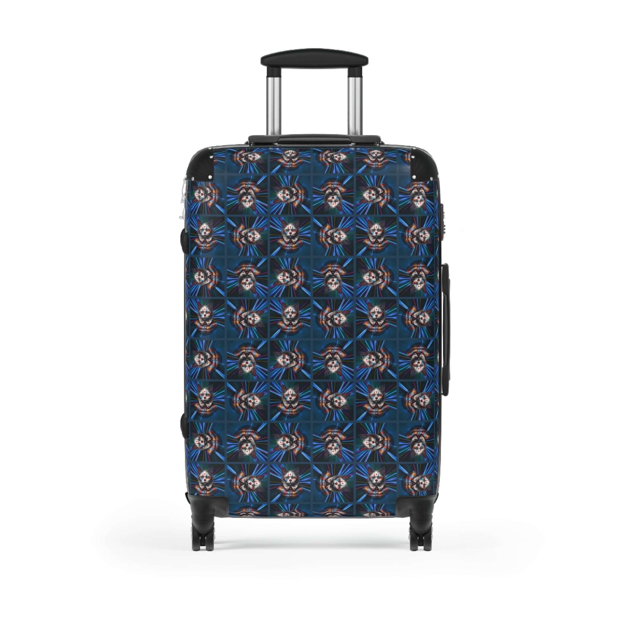 Vibrant Travel Suitcase with Bold Design - Bags, Suitcases - EpiAl's Shop